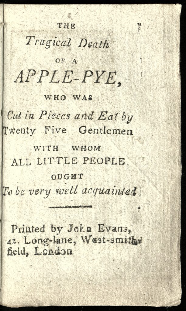 Title page of The Tragical Death