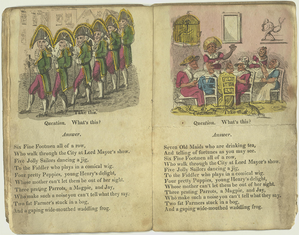 Verses for six fine footmen and seven old maids