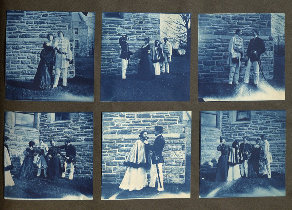 Page from Amy L. Steiner photograph album, circa 1899